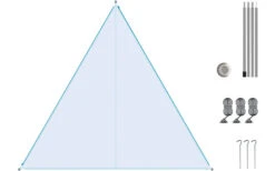 Lona Doblada Juego De Lona Barbados Cereza / Cremallera Negro -Bo-Camp Ventas 251431 1777930 2