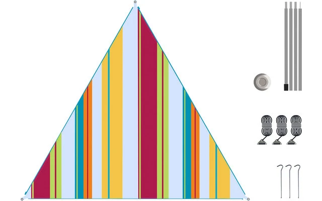 Bent Canvas Allover Set Tarp New Zealand Octupus Print / Zipper Black 4 Bent Canvas Allover Set Tarp New Zealand Octupus Print / Zipper Black - Imagen 2