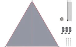 Bent Canvas Plain Set Tarp Alto / Cremallera Rojo 15 Bent Canvas Plain Set Tarp Alto / Cremallera Rojo -Bo-Camp Ventas 251471 2424154 5