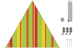 Bent Canvas Allover Set Tarp Raya Caribeña Ponche De Lima / Cremallera Roja -Bo-Camp Ventas 251481 2376752