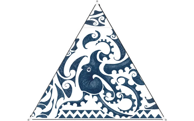 Bent Canvas Allover Set Tarp New Zealand Octupus Print / Zipper Black 8 Bent Canvas Allover Set Tarp New Zealand Octupus Print / Zipper Black - Imagen 6