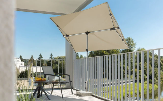 Schneider Schirme Novara Sombrilla Giratoria/retorno 190 X 140 Cm Antracita 8 Schneider Schirme Novara Sombrilla Giratoria/retorno 190 X 140 Cm Antracita - Imagen 6