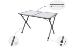 Mesa De Camping Bel Sol Leonie 111 X 70 Cm -Bo-Camp Ventas 313724 2538719