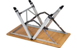 Mesa Plegable De Bambú Bo-Camp Urban Outdoor Richmond 70 X 40 Cm