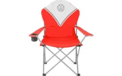 Colección VW T1 Bulli Silla De Camping Deluxe Rojo