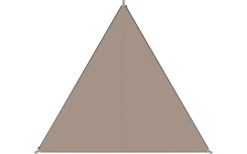 Toldo TC- Zip-Protect De Lona Simple Conectable 250 X 250 X 250 Cm Ocre -Bo-Camp Ventas 448586 3884286 1