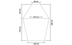 Refugio De Playa Origin Outdoors Makena 285 X 210 Cm -Bo-Camp Ventas 488066 3164045