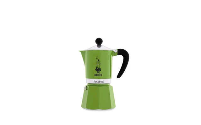 Bialetti Espresso Maker Rainbow Green 3 Tazas 150 Ml 4 Bialetti Espresso Maker Rainbow Green 3 Tazas 150 Ml - Imagen 2
