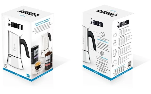 Bialetti New Venus Espresso Maker 4 Tazas De Cobre 5 Bialetti New Venus Espresso Maker 4 Tazas De Cobre - Imagen 3