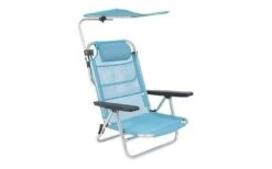 Bo-Camp Parasol For Chair Azul -Bo-Camp Ventas 540862 3654079