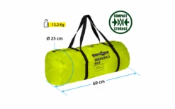 Cenador Brunner Medusa II 4 X 4 400 Cm Verde -Bo-Camp Ventas 618327 4405695