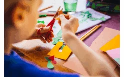 Tijeras Infantiles Redondeadas Fiskars Classic Para Zurdos 13 Cm