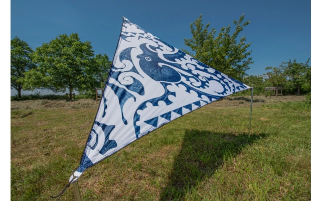 Toldo Bent Zip Protect Canvas Single Rojo/RV Negro 6 Toldo Bent Zip Protect Canvas Single Rojo/RV Negro - Imagen 4