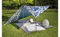 Toldo Bent Zip Protect Lona Individual Azul Oscuro/RV Azul Claro -Bo-Camp Ventas 696989 5243681 1