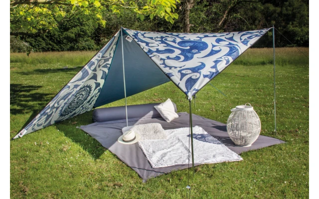 Toldo Bent Zip Protect Canvas Single Rojo/RV Negro 7 Toldo Bent Zip Protect Canvas Single Rojo/RV Negro - Imagen 5