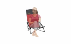 Silla De Playa Uquip Sandy XL Roja -Bo-Camp Ventas 709898 4821890