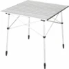 Mesa De Camping De Aluminio High Peak Sevilla 70 X 70 Cm Plata -Bo-Camp Ventas 729104 4871381